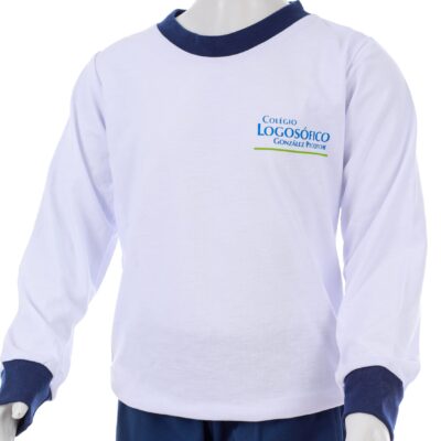 CAMISETA MANGA LONGA BRANCA