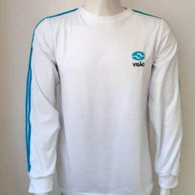 CAMISETA MANGA LONGA BRANCA