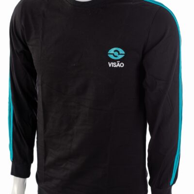 CAMISETA MANGA LONGA PRETA
