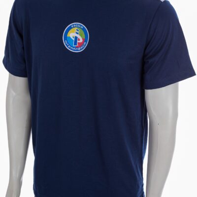 CAMISETA MARINHO OMBRO BRANCO