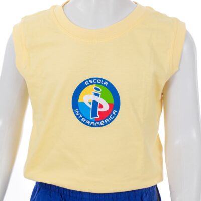 CAMISETA REGATA AMARELA