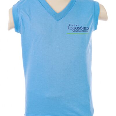 CAMISETA REGATA AZUL