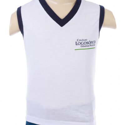 CAMISETA REGATA P.V. BRANCA