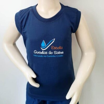CAMISETA REGATA MARINHO