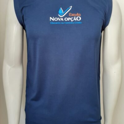 CAMISETA REGATA AZUL