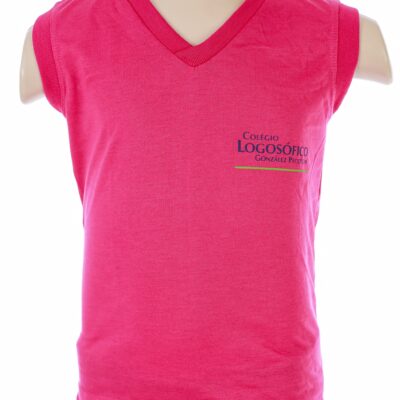CAMISETA REGATA ROSA