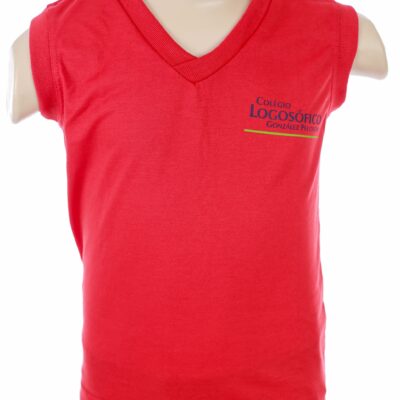 CAMISETA REGATA VERMELHA