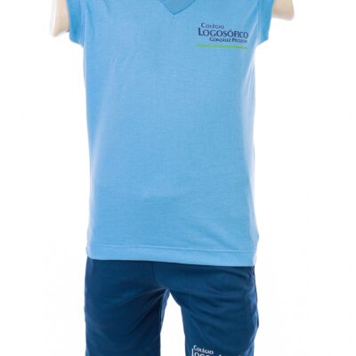 CAMISETA REGATA AZUL