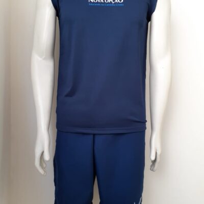 CAMISETA REGATA AZUL