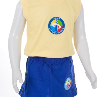 CAMISETA REGATA AMARELA